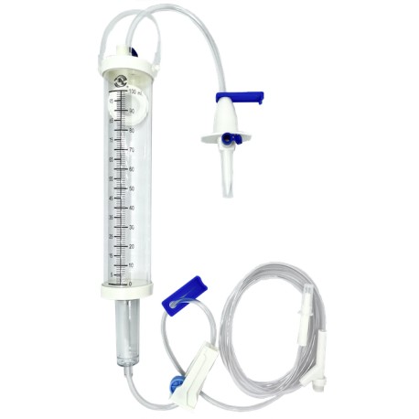 Equipo para la aplicación de volúmenes medidos de 100 ml. Equipo