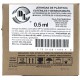 Jeringas de plástico para aplicar DPT 0.5 ml con dos agujas. Caja con 100 piezas