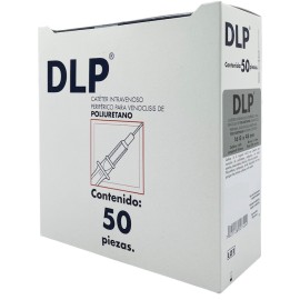 Catéter para venoclisis de Fluoropolímeros Radiopaco Longitud: 46-52 mm Calibre: 16 G. Envase con 50 piezas. DLP