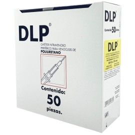 Catéter para venoclisis de Fluoropolímeros Radiopaco Longitud: 17-24 mm Calibre: 24 G Envase con 50 piezas DLP