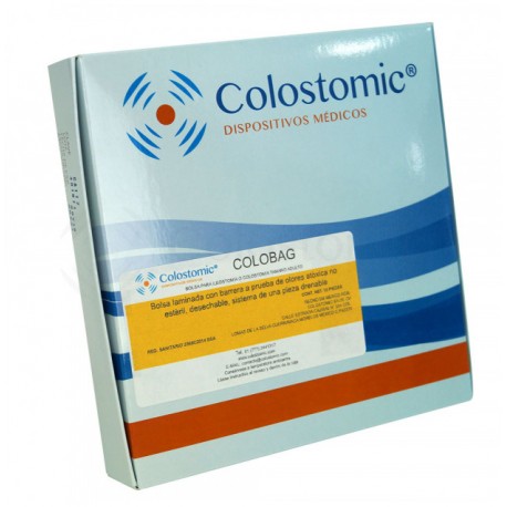 Bolsa para ileostomía o colostomía adulto. Caja con 10 piezas