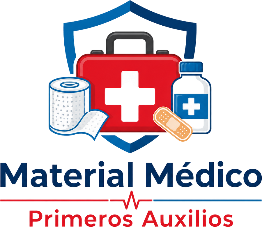Material Médico Primeros Auxilios — Jeringas, sondas y curación